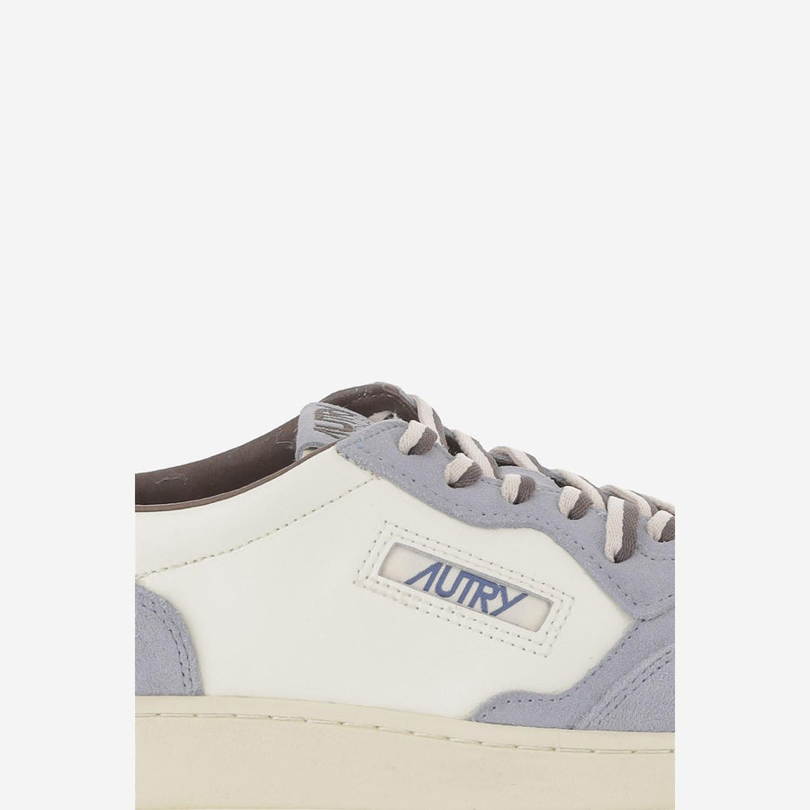 Leather Medalist Low Sneakers Multicolour And Rubber Trainers