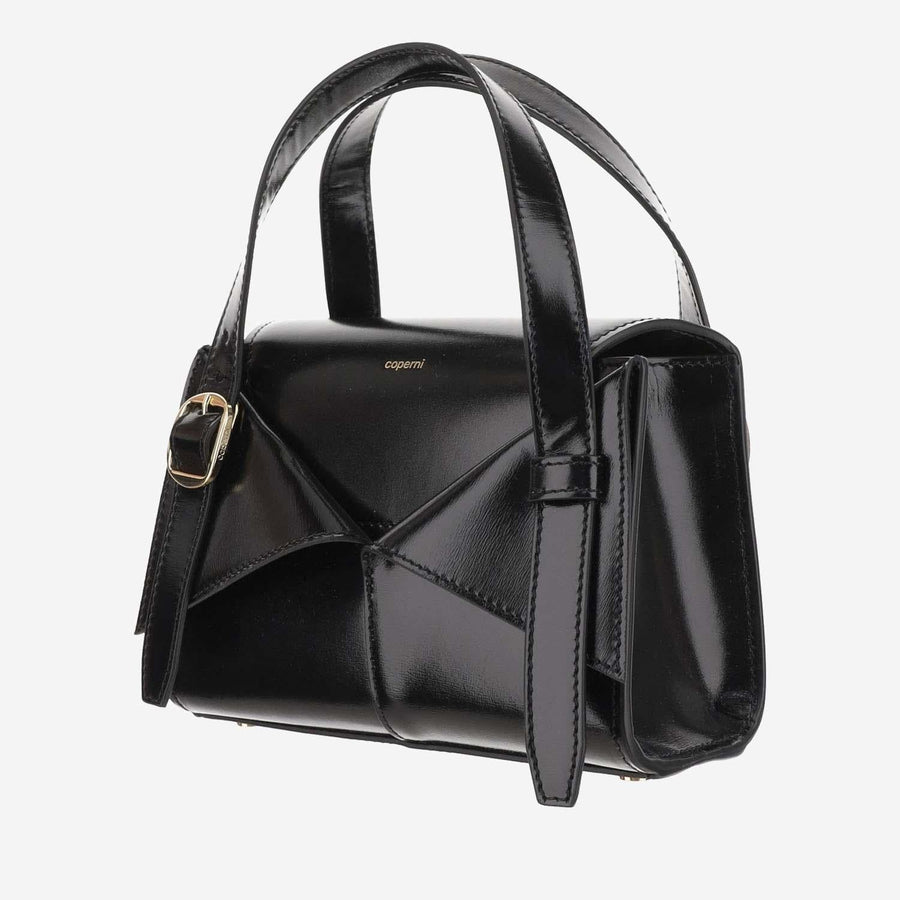 Medium Calfskin Cabas Tote Black Satchels & Cross Body Bags