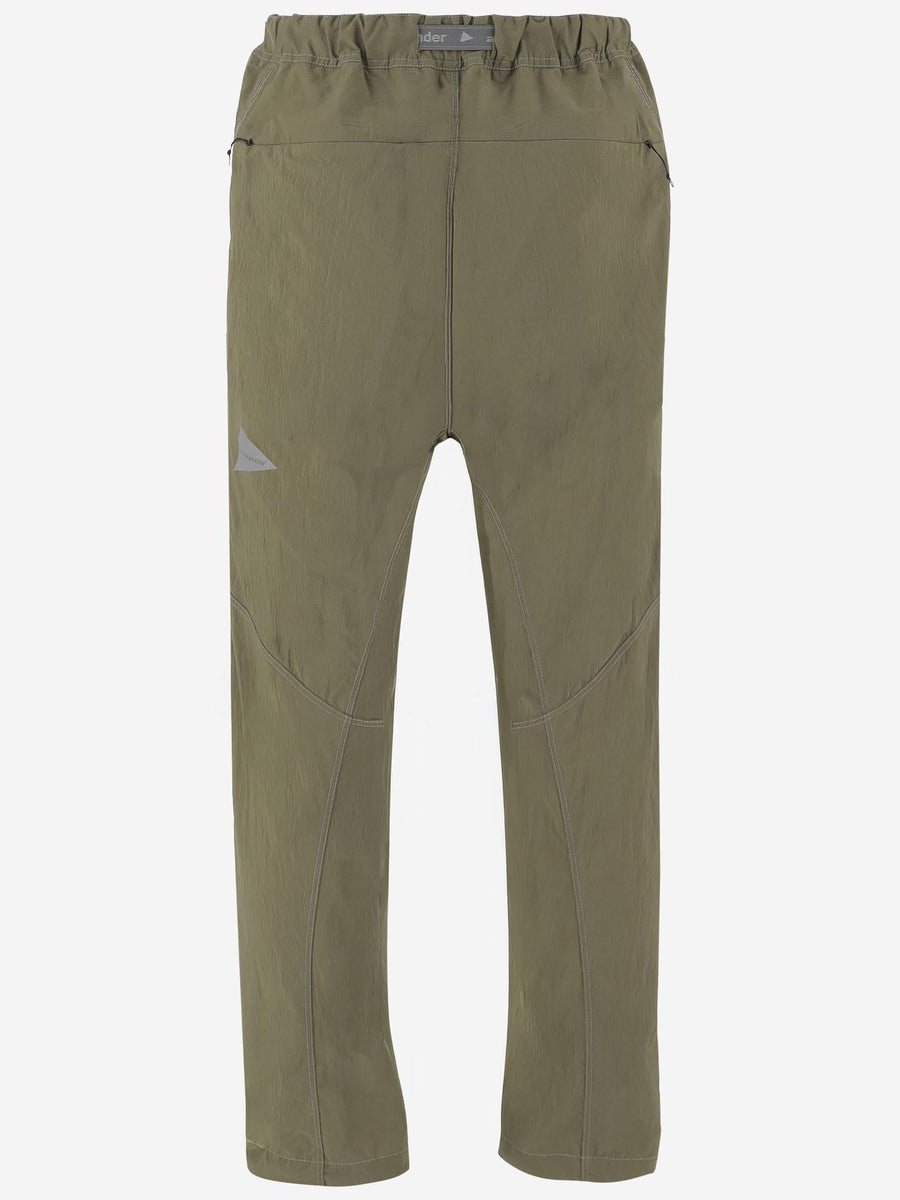 Nylon Trousers Khaki