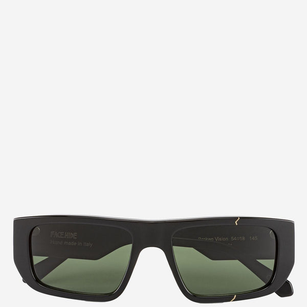 Vision Cosmo Sunglasses With Logo Black Acetate