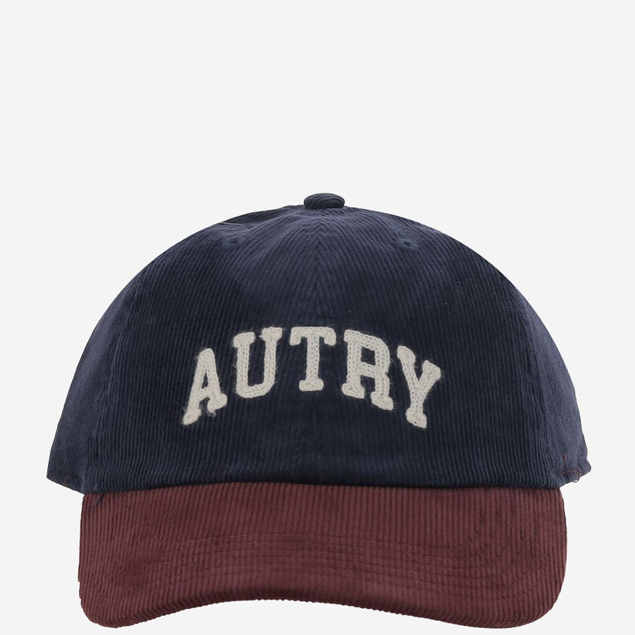 Velvet Cap With Logo Cotton Hat
