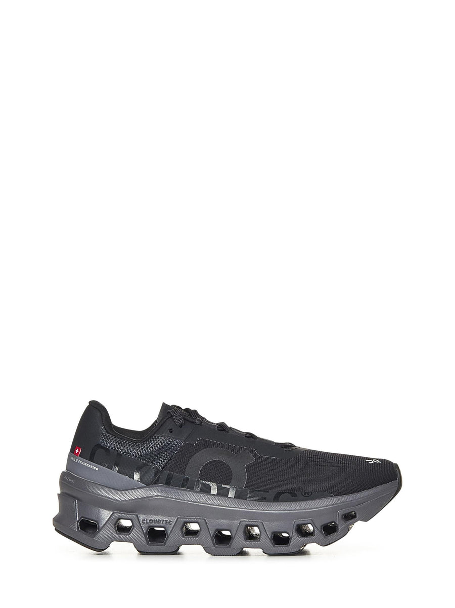 Running Cloudmonster Sneakers Black Recycled Polyester Trainers