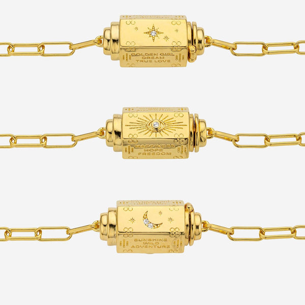Necklace Martinique Gold-Plated Brass