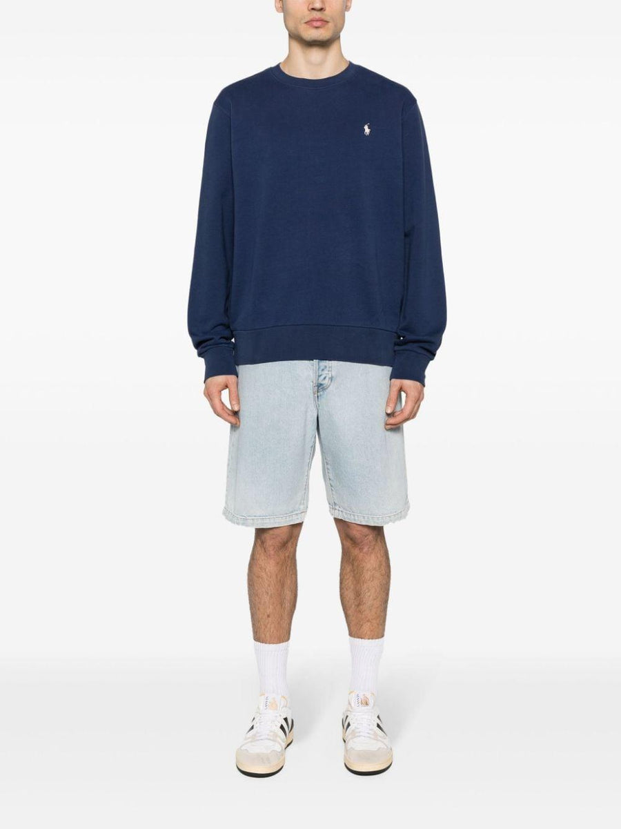 Sweatshirt Navy Blue Cotton Sweatshirts