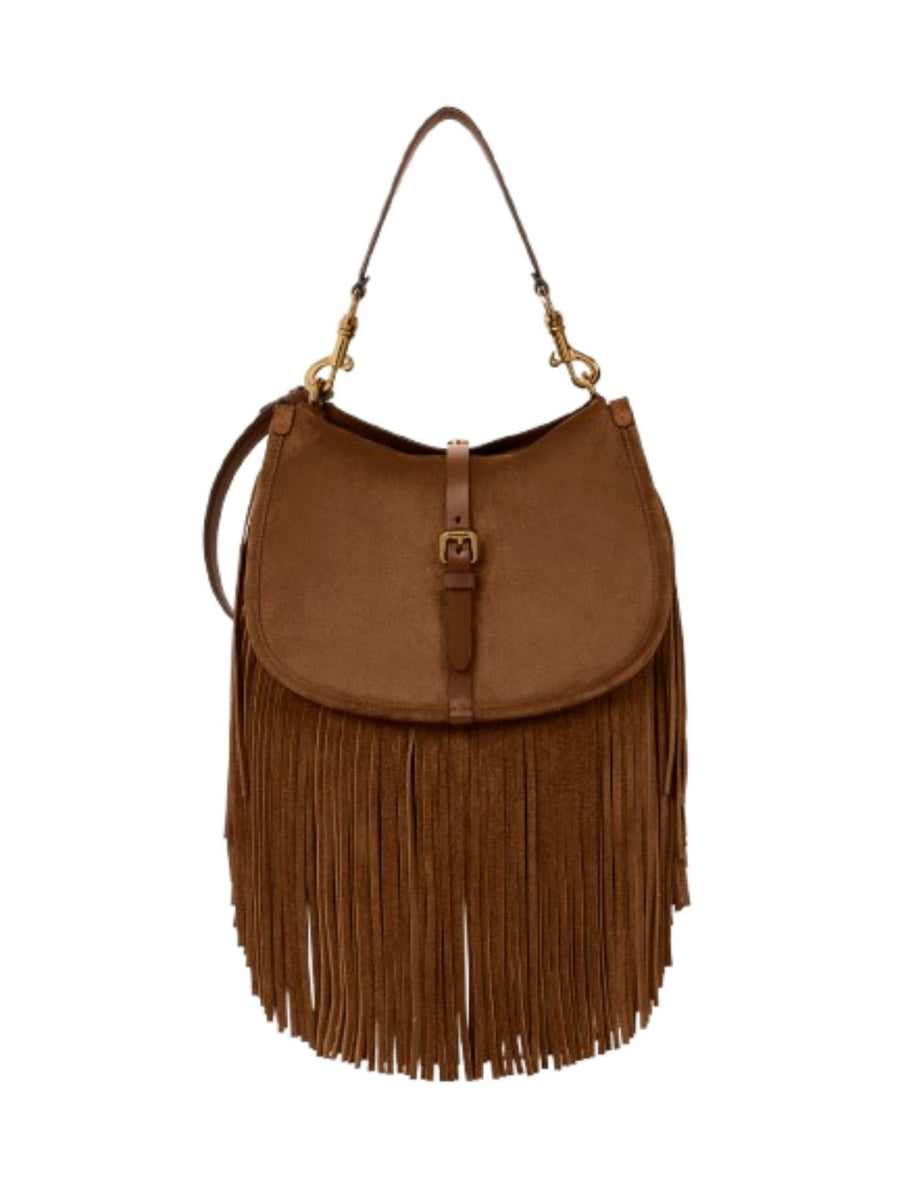 Shoulder Bag Medium Pony Brown