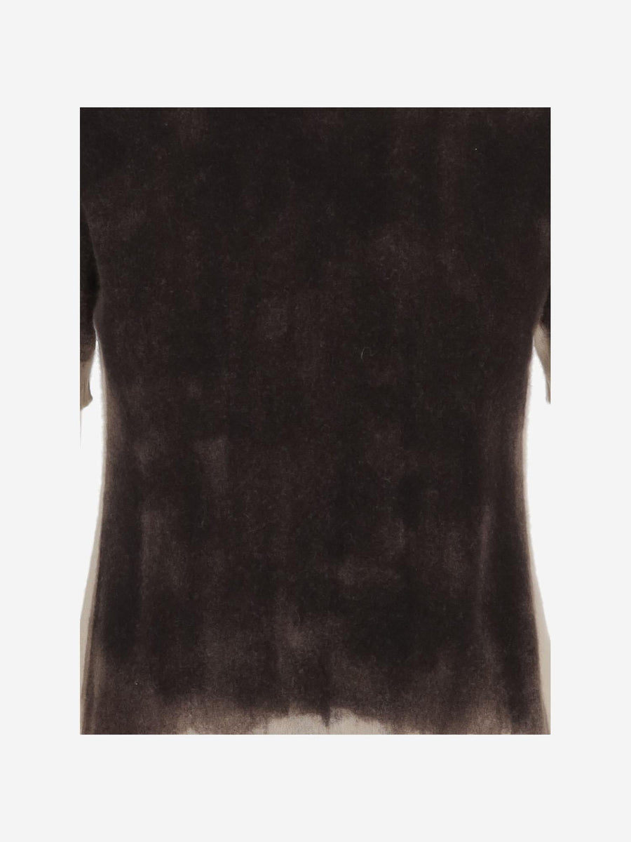 Cashmere T-Shirt Brown Knitwear