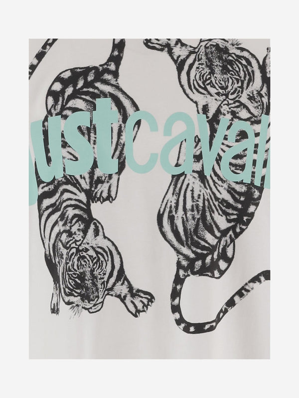 Cotton T-Shirt With Print White T-shirts