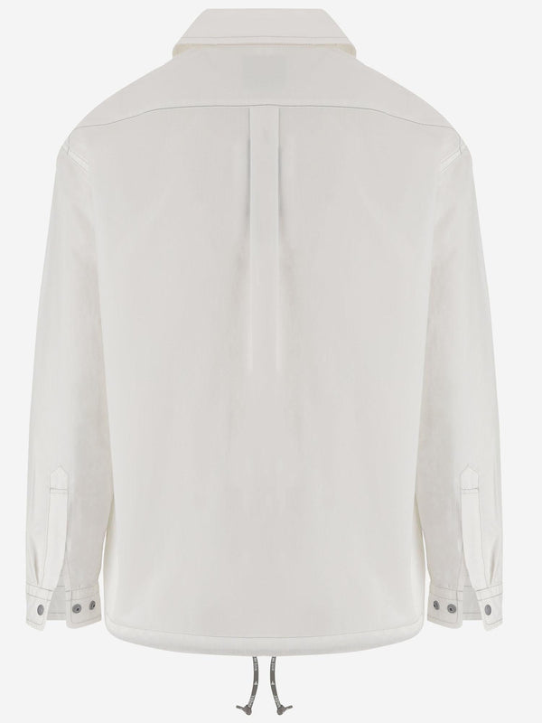 Jacket Cotton-Blend White