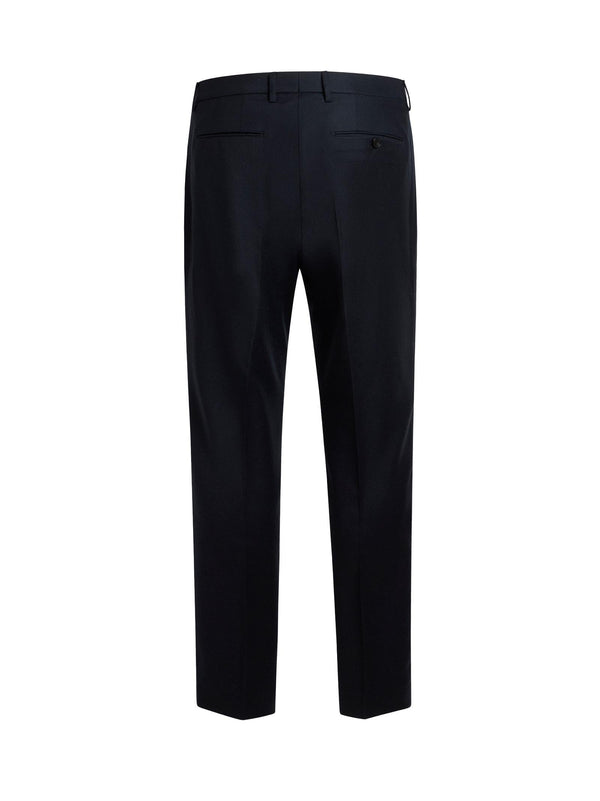 Trousers Blue Wool