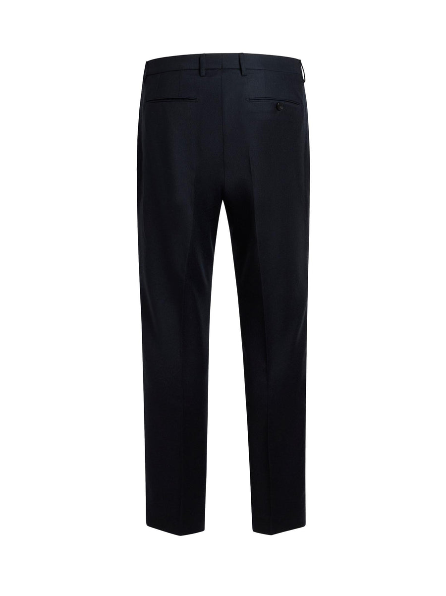 Trousers Blue Wool
