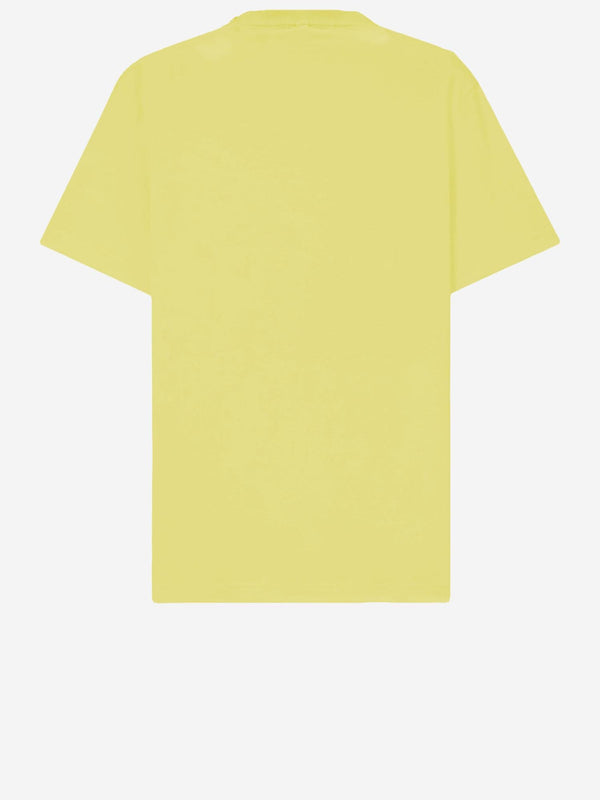 T-Shirt Stretch Cotton Acid Yellow T-shirts