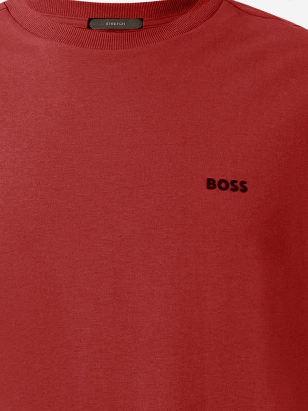 T-Shirt Stretch Cotton Red T-shirts