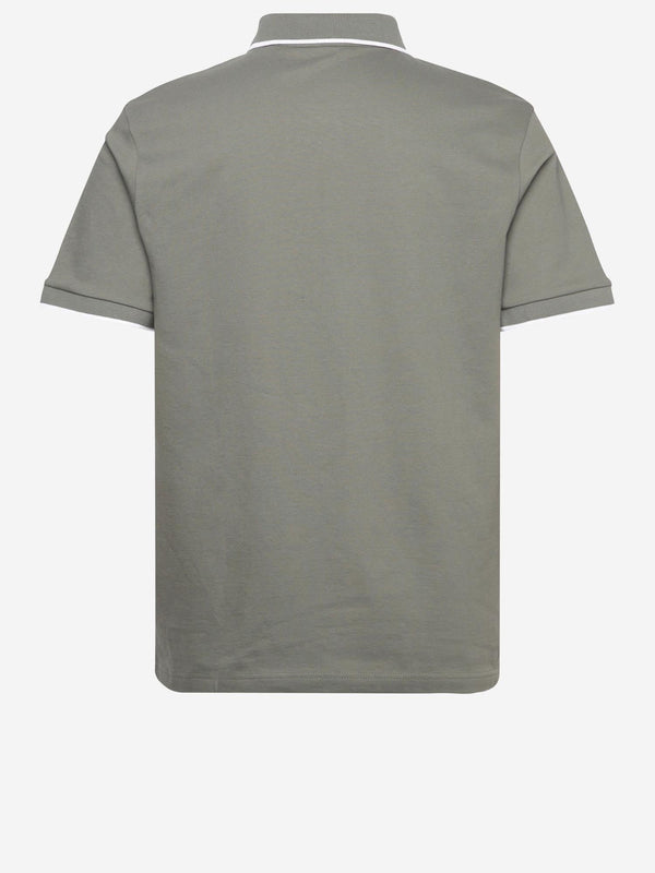 Polo Shirt Stretch Cotton Dark Grey