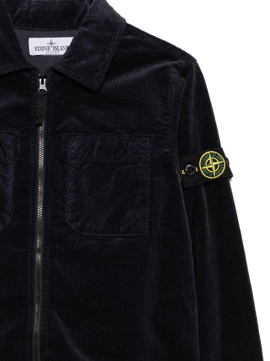Boys Jacket Navy Blue Cotton