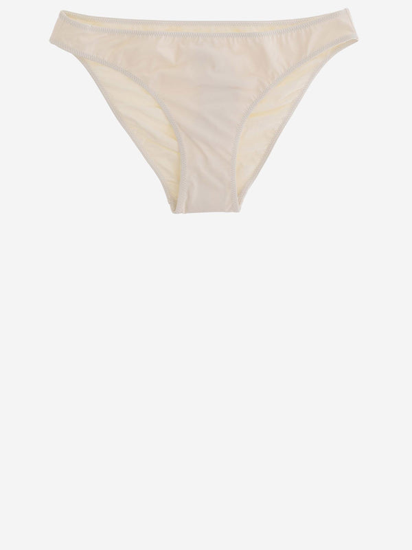Slip Bikini Ivory Polyamide Swimwear