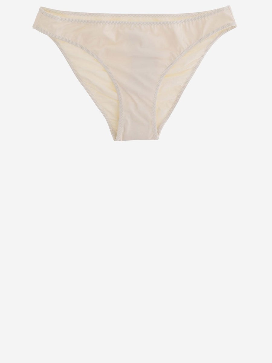 Slip Bikini Ivory Polyamide Swimwear