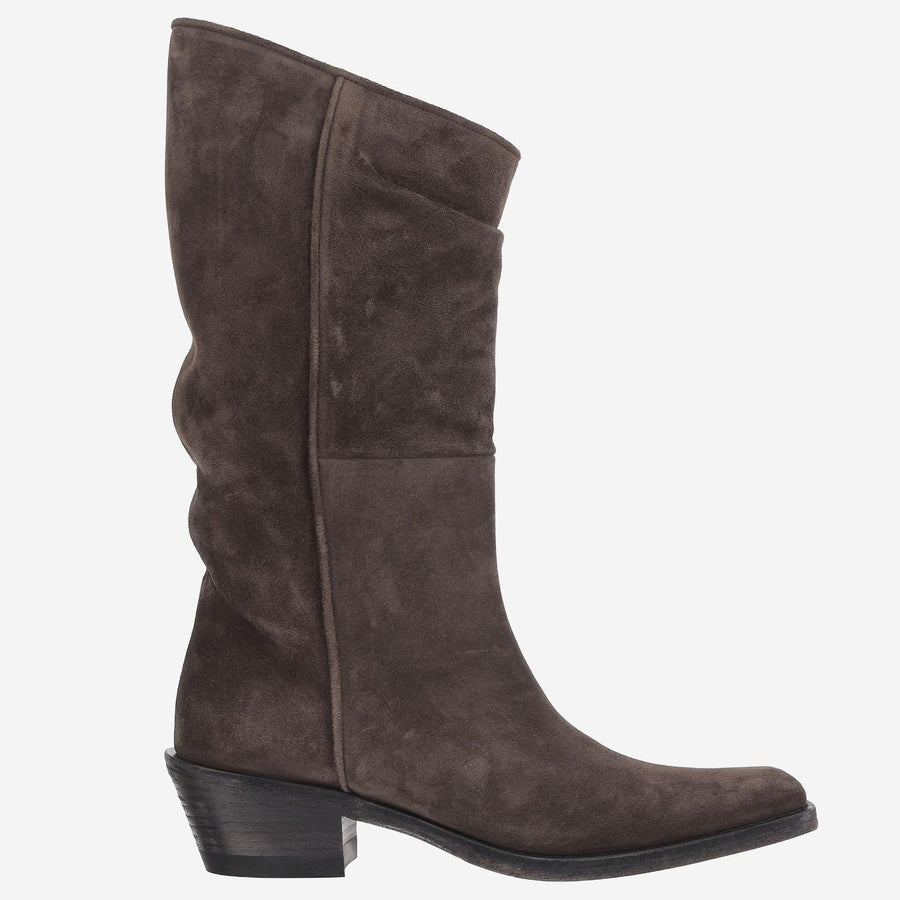 Boots Clive Suede Brown Upper: Leather; Sole: Leather