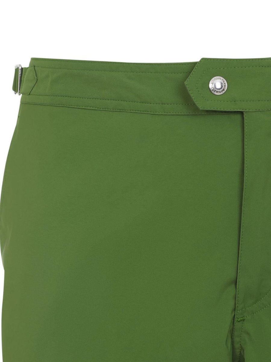 Swimsuit Olive Green Polyester Suits