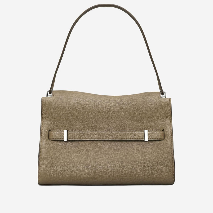 Lee Radziwill Grand Bag Marrone Pelle Martellata Shoulder
