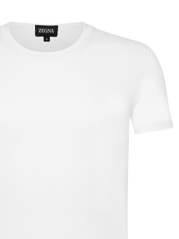 T-Shirt White Modal Blend T-shirts