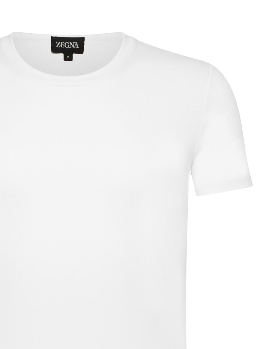 T-Shirt White Modal Blend T-shirts
