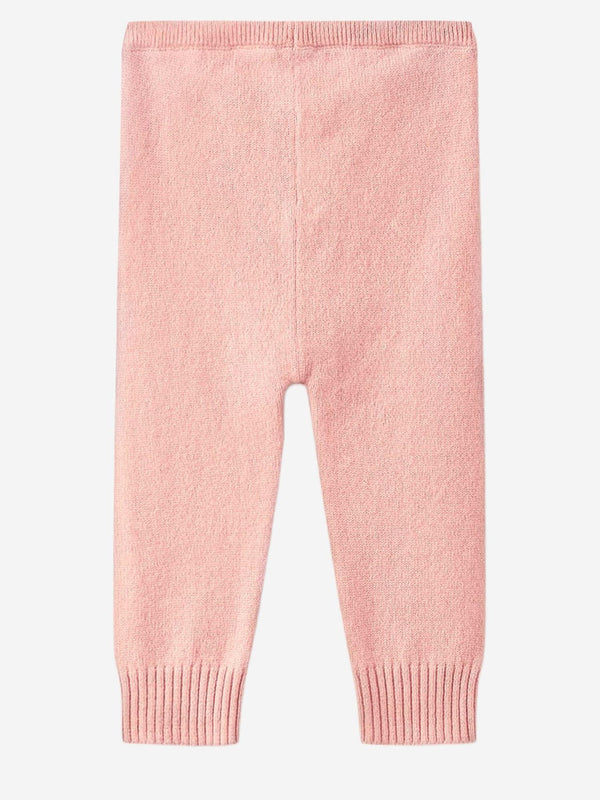 Cashmere Leggings Pink Trousers