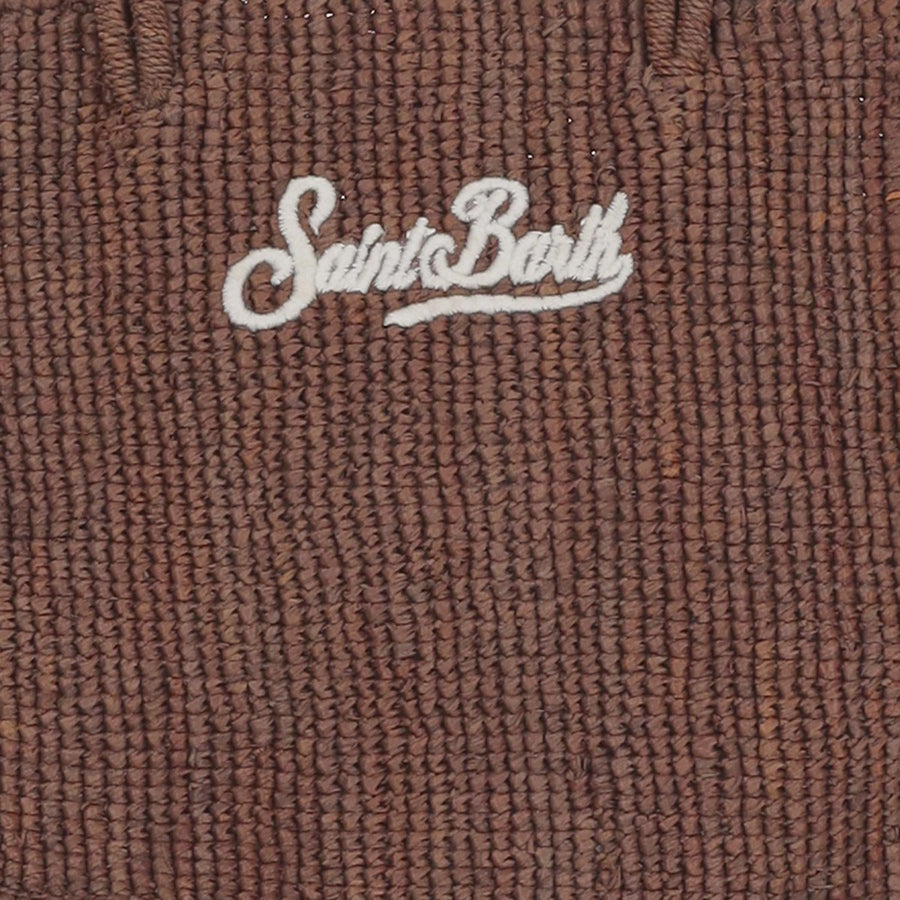Raffia Handbag Brown Handbags