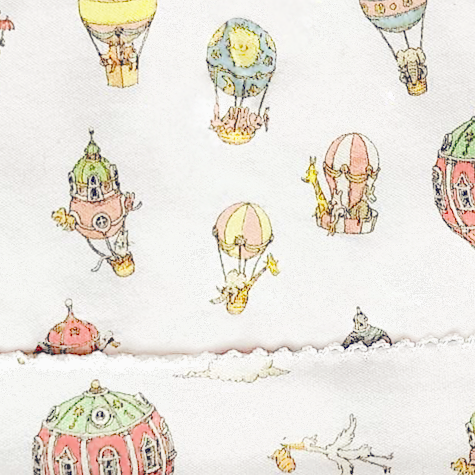 Beanie Hot Air Balloons Cotton Multicolour Hat