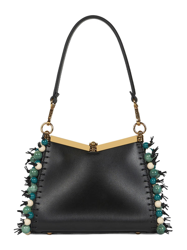 Vela Small Shoulder Bag Black