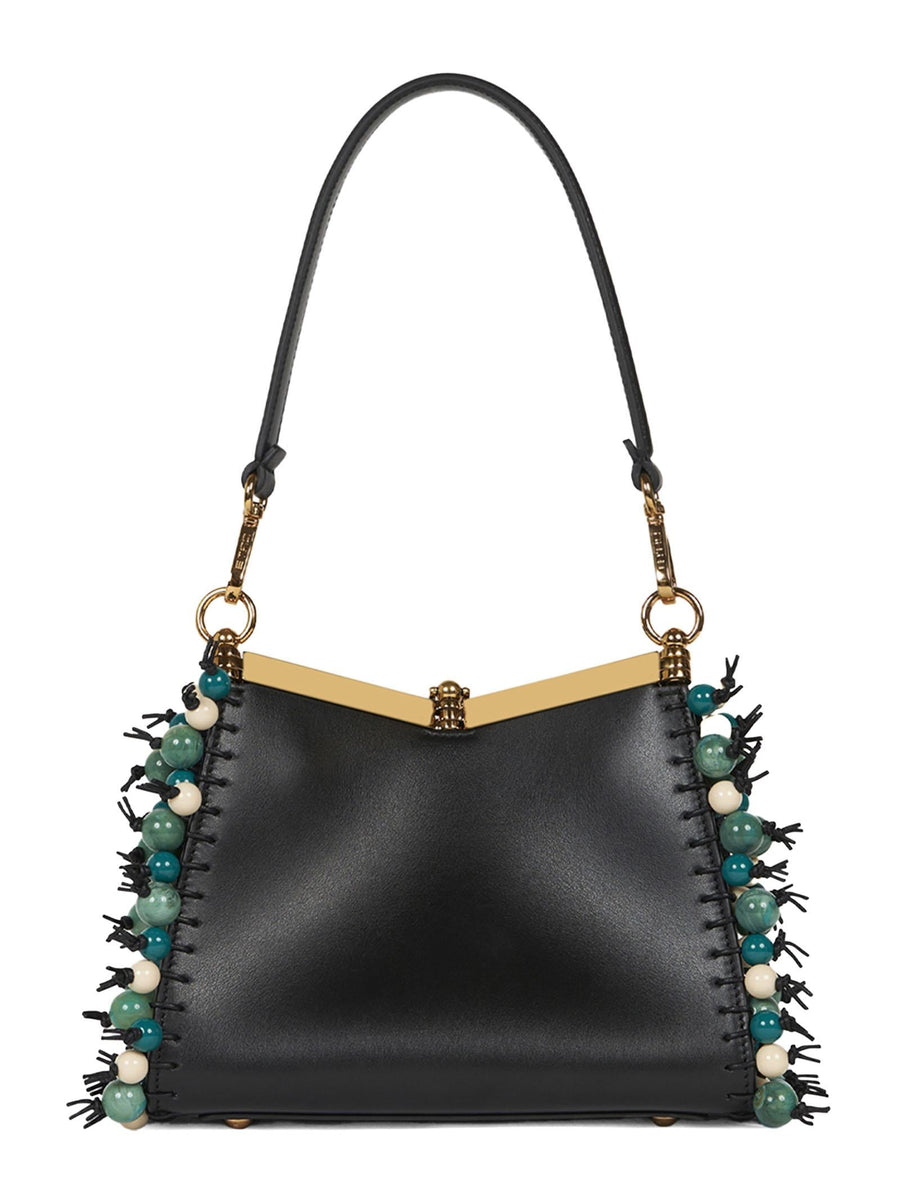 Vela Small Shoulder Bag Black