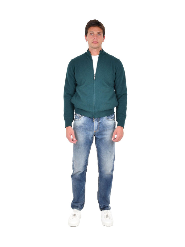Reversible Cashmere Jacket Green