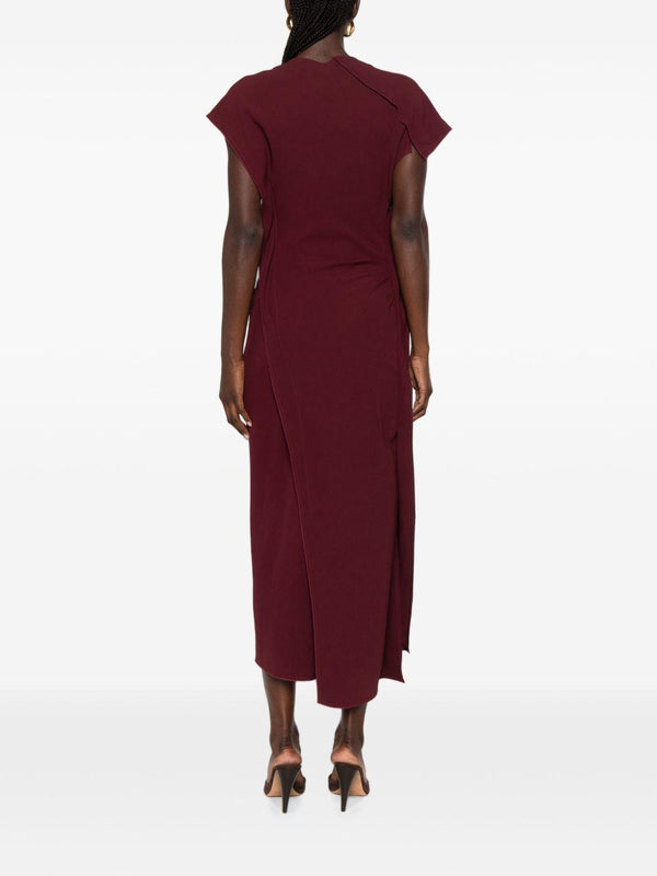 Dress Victoria Red Viscose