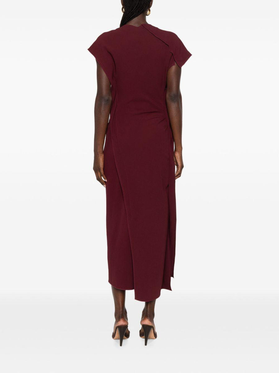 Dress Victoria Red Viscose