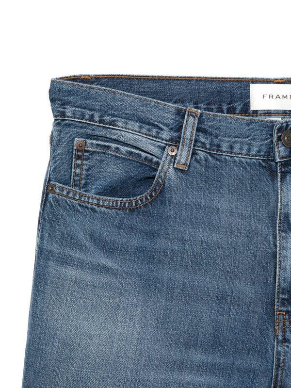 Jeans The Off Duty Stroll Blue Cotton