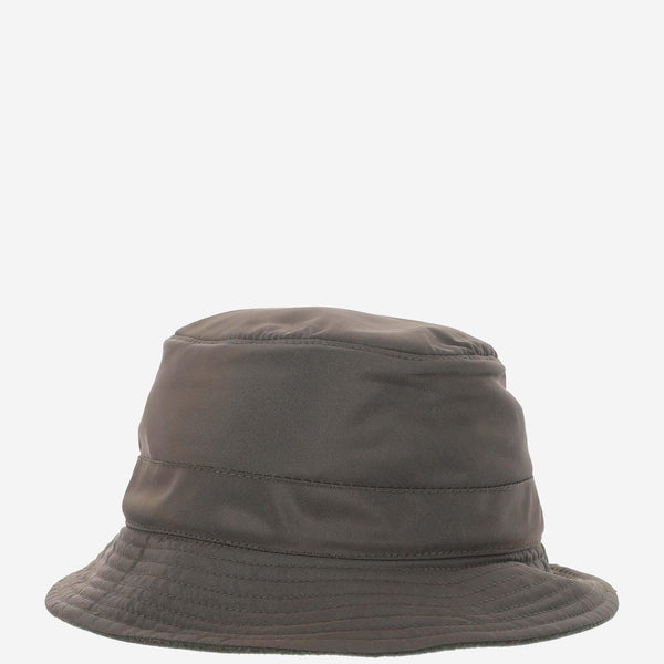 Nylon Bucket Hat Green Polyester