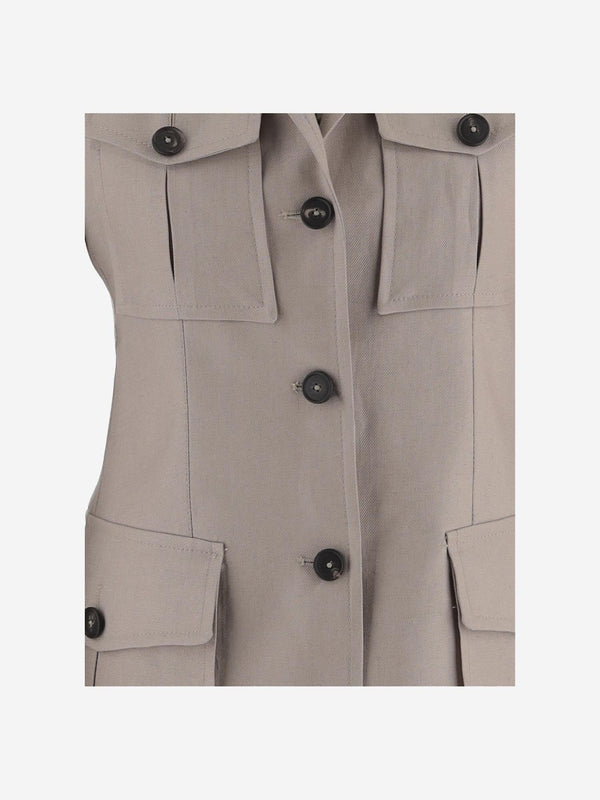 Linen Jacket Beige