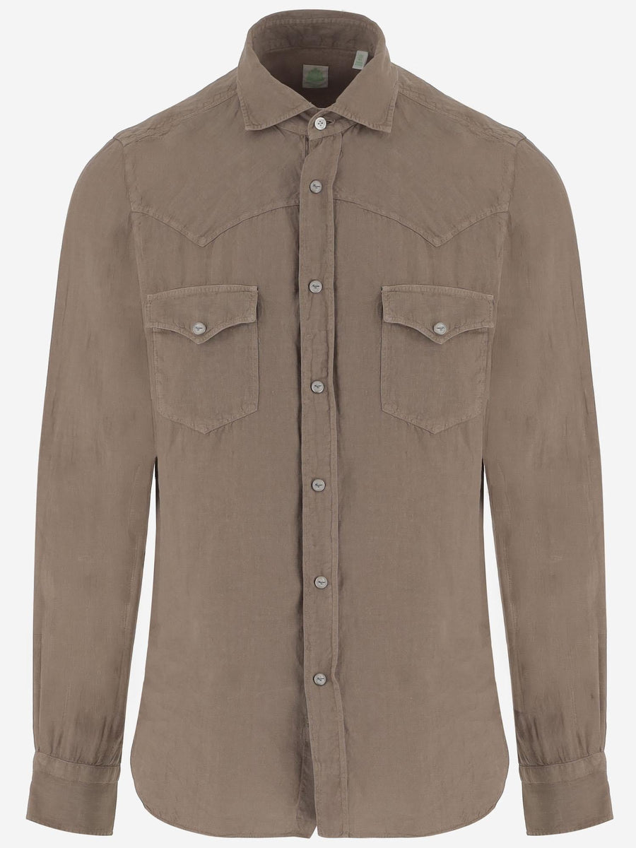 Linen Shirt Beige