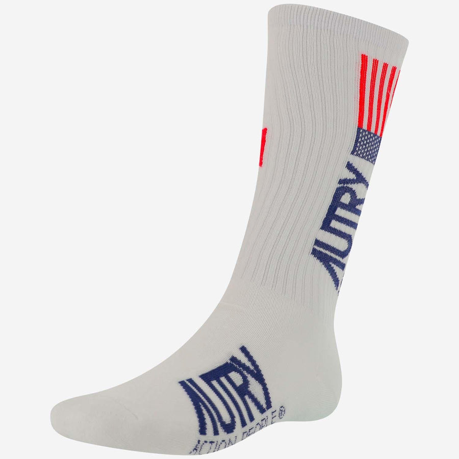 Socks White Stretch Cotton