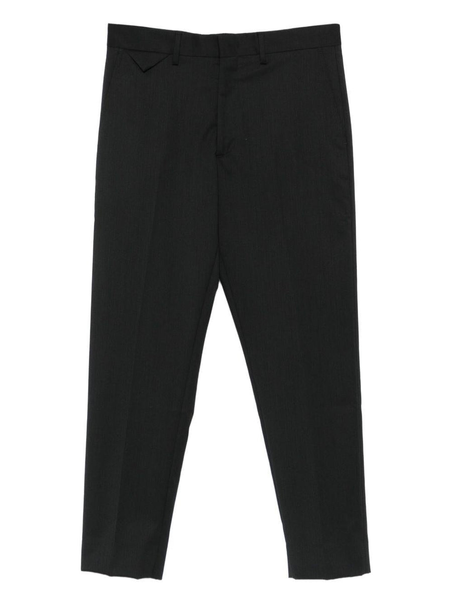 Trousers Black Wool Blend