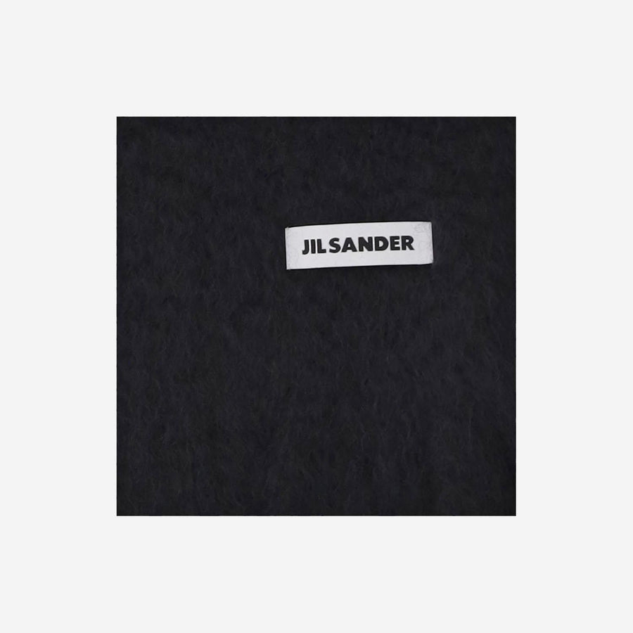 Scarf Mohair-Blend Black