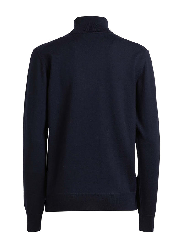 Sweater Navy Blue Wool