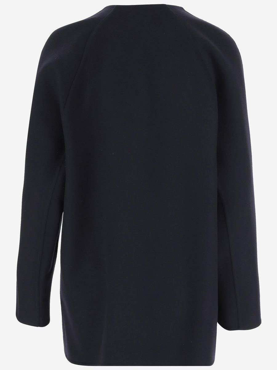 Cardigan Wool-Cashmere Navy