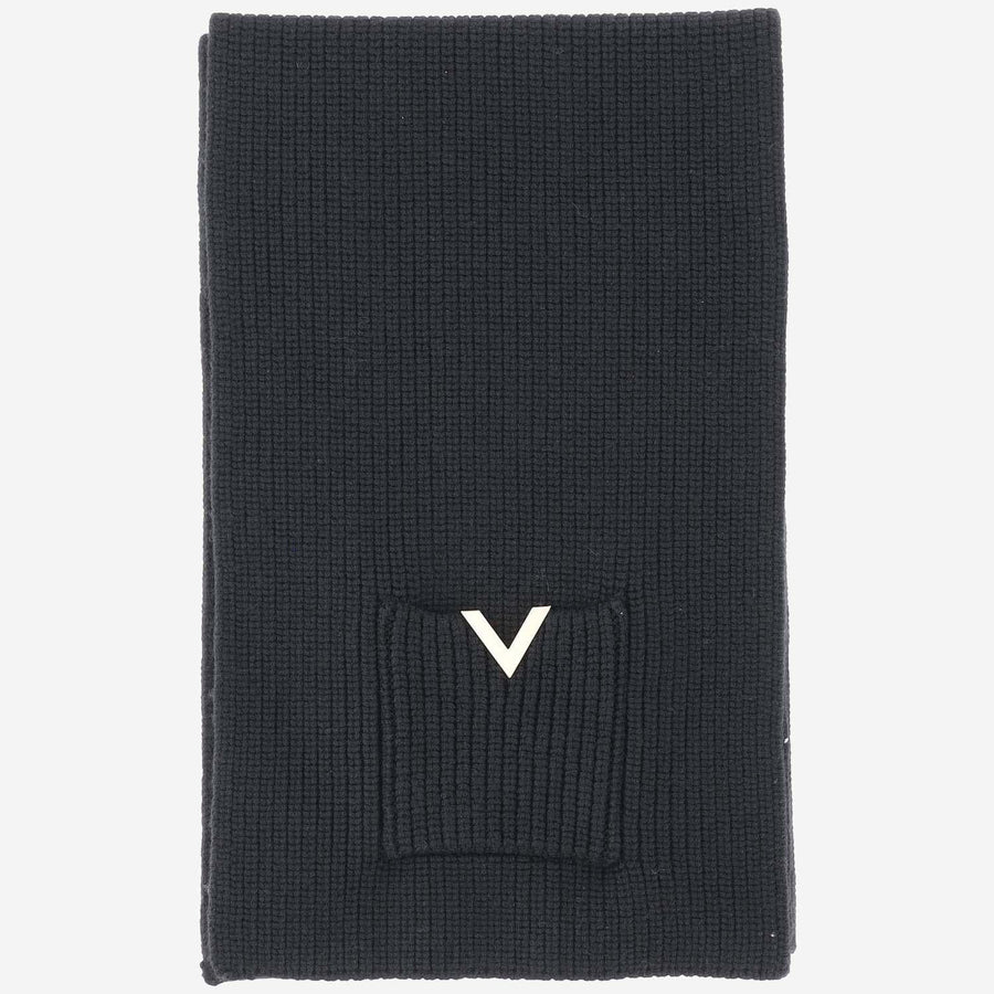 Wool Scarf Black