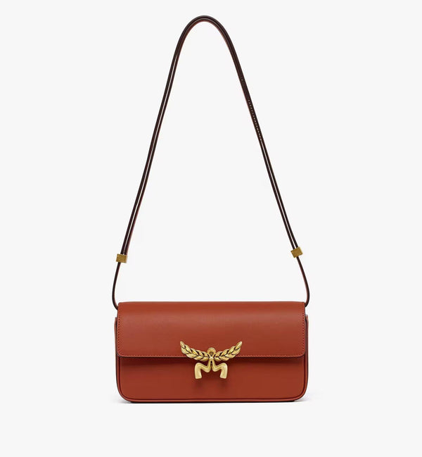 Himmel Shoulder Bag Spanish Calf Leather - Brown Hand