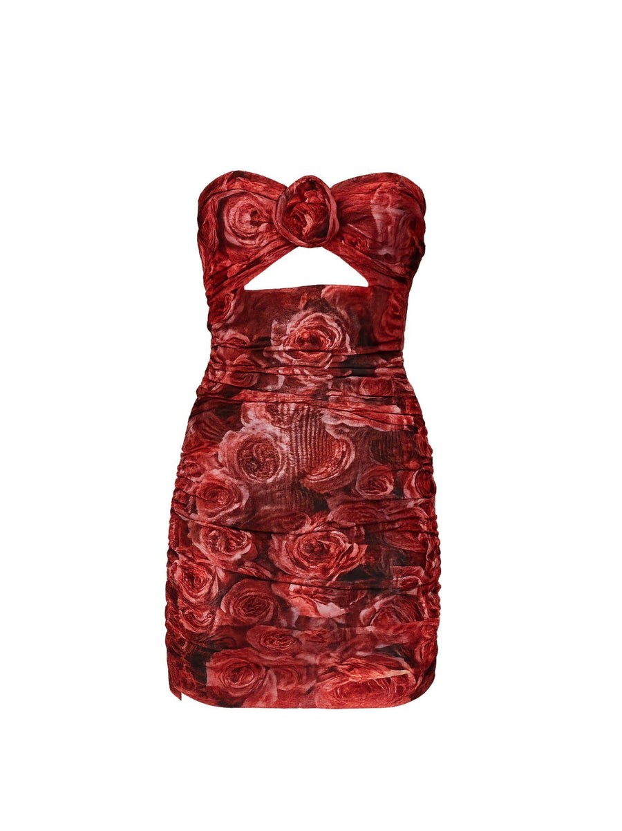 Mini Dress Multicolour Polyester