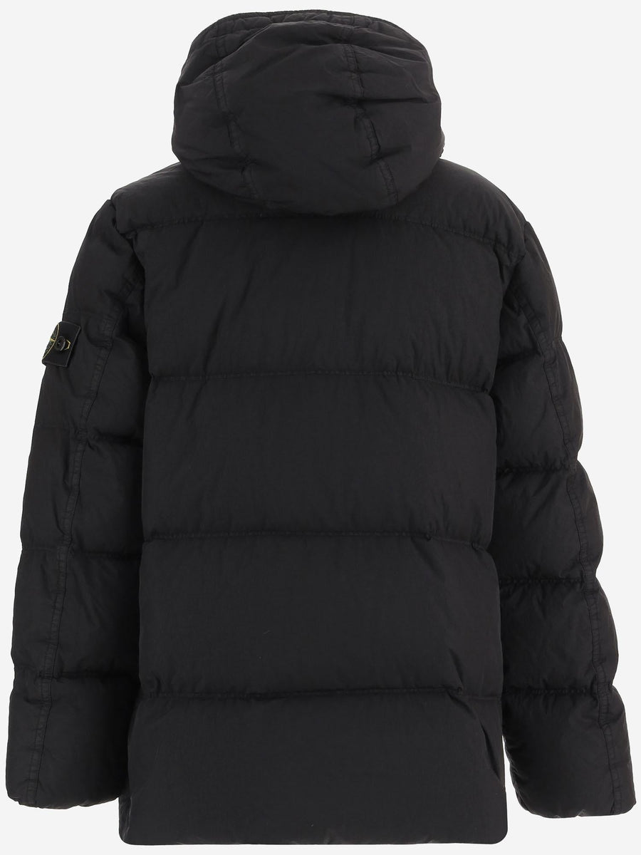 Technical Hooded Jacket Black