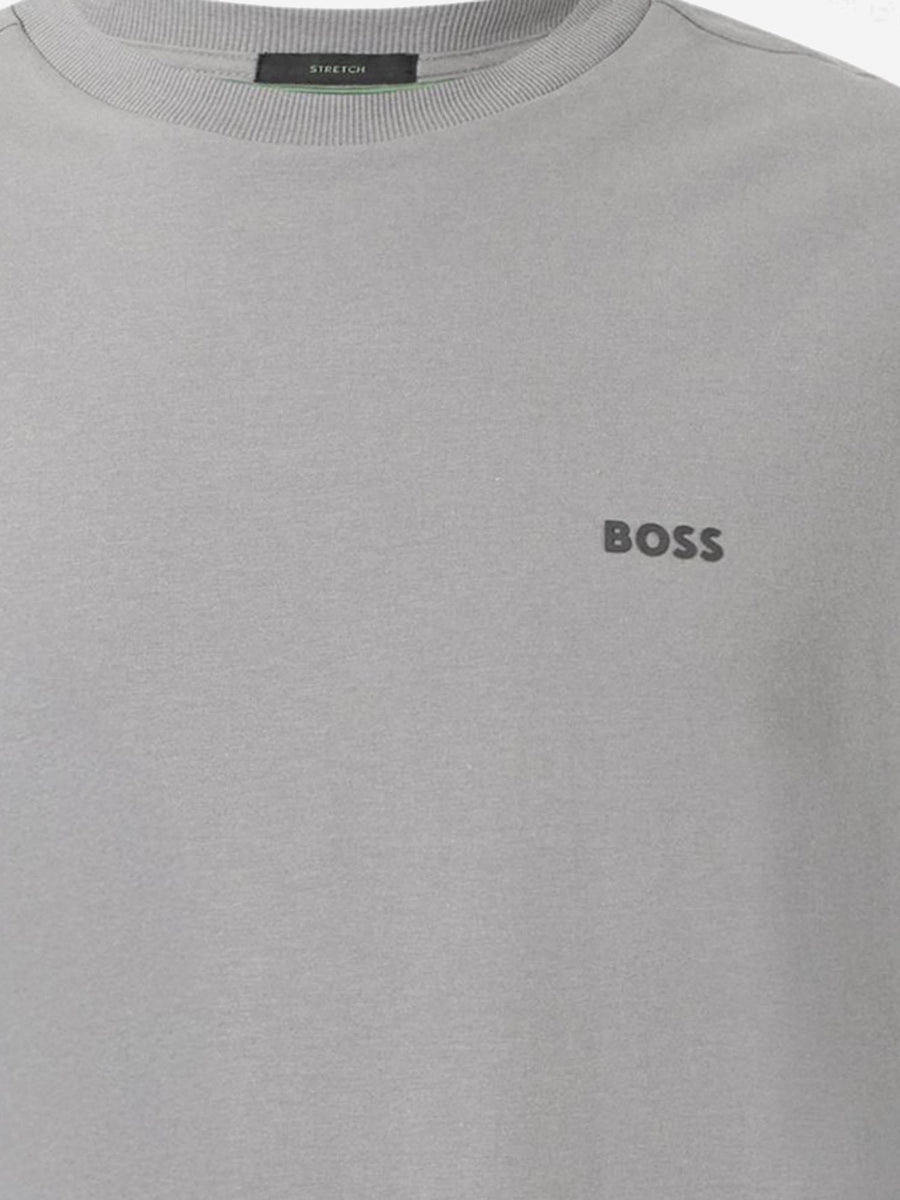T-Shirt Stretch Cotton Grey T-shirts