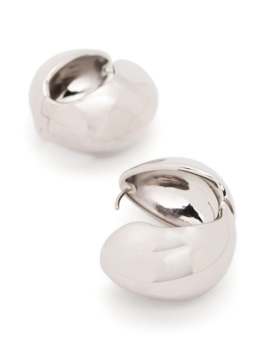 Earrings Coperni Circular Silver Brass