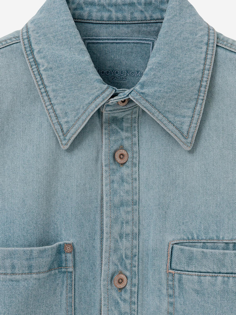 Cotton Shirt Denim Blue