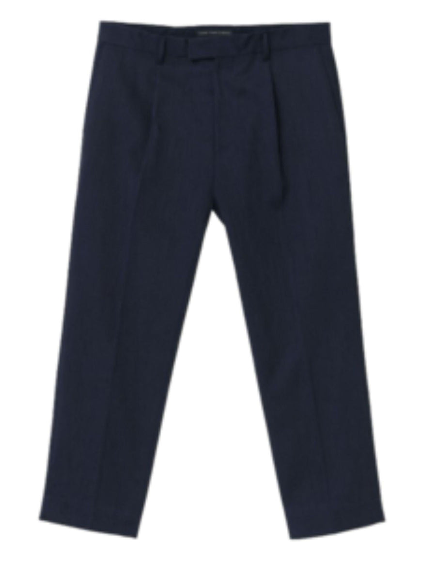 Kim Trousers Blue Polyester